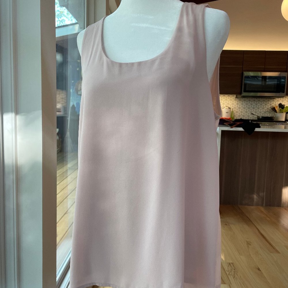 Ann Taylor Soft Pink Tank/Shell (LP)